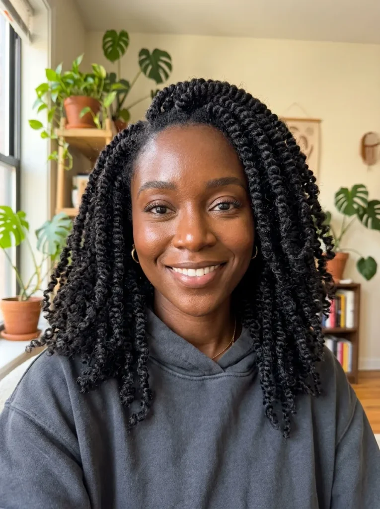 Curly Spring Twists