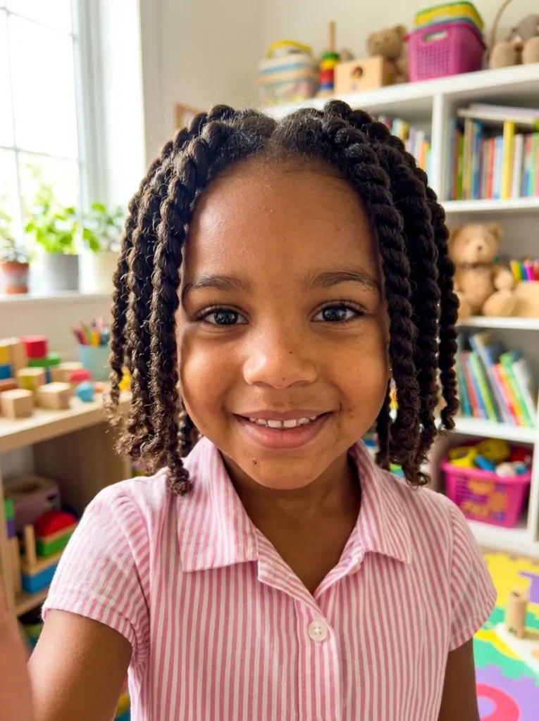 Cute Two Strand Twists
