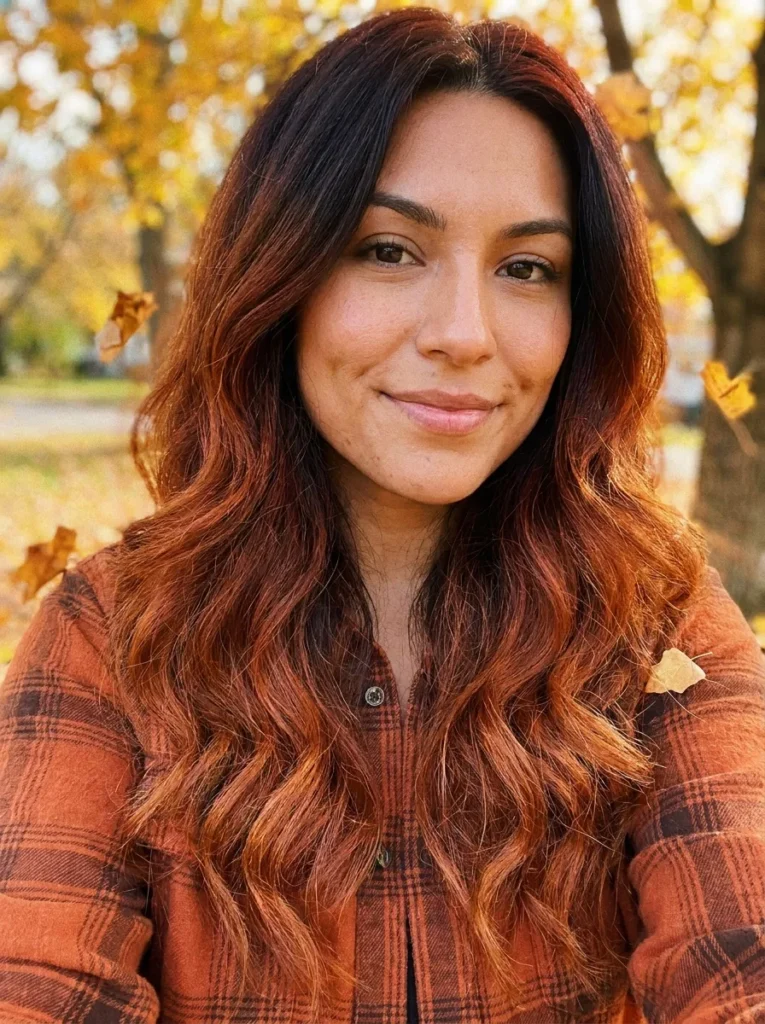 Dark Auburn Color Melt