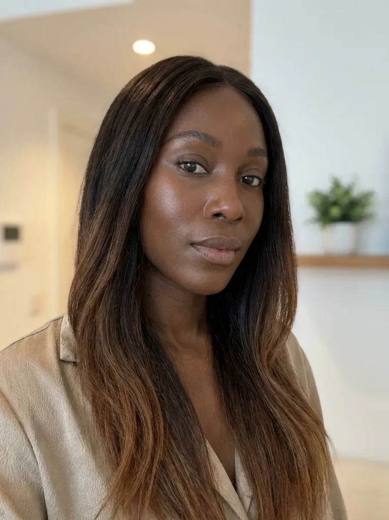 Dark Chocolate Sombré
