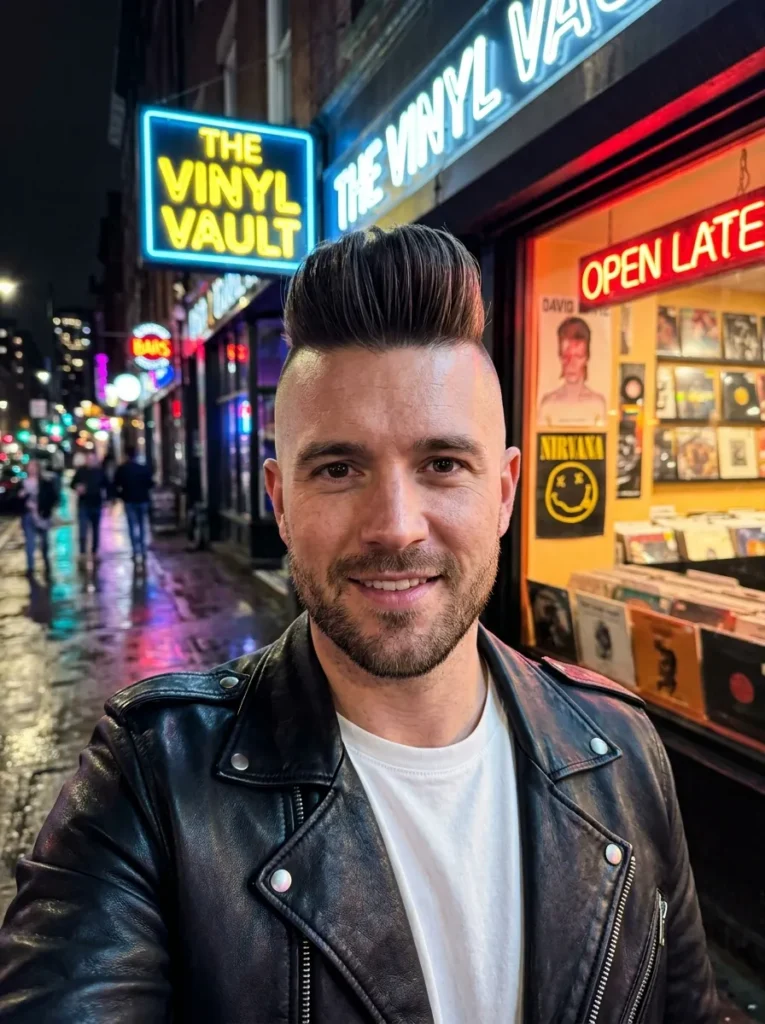 Disconnected Pompadour Blend