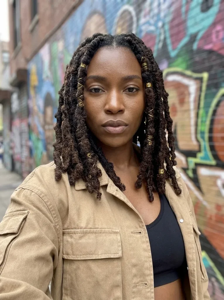 Distressed Butterfly Locs