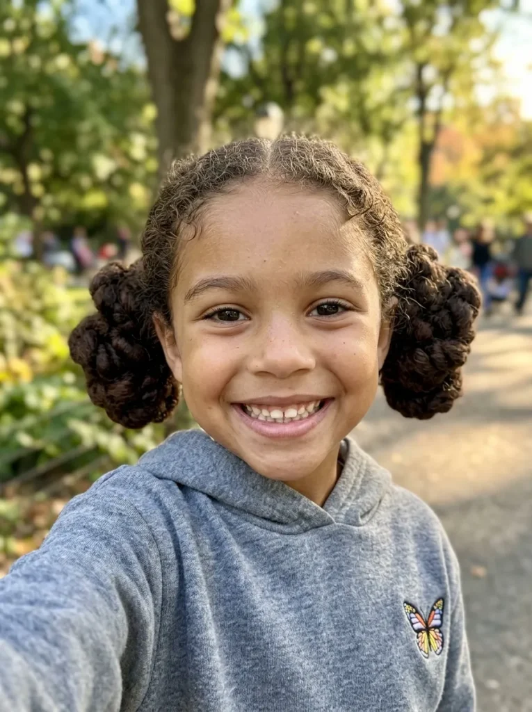 Double Bun Twists