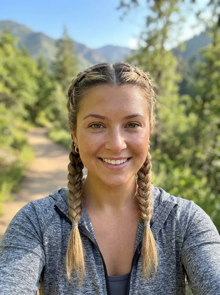 Double French Braids