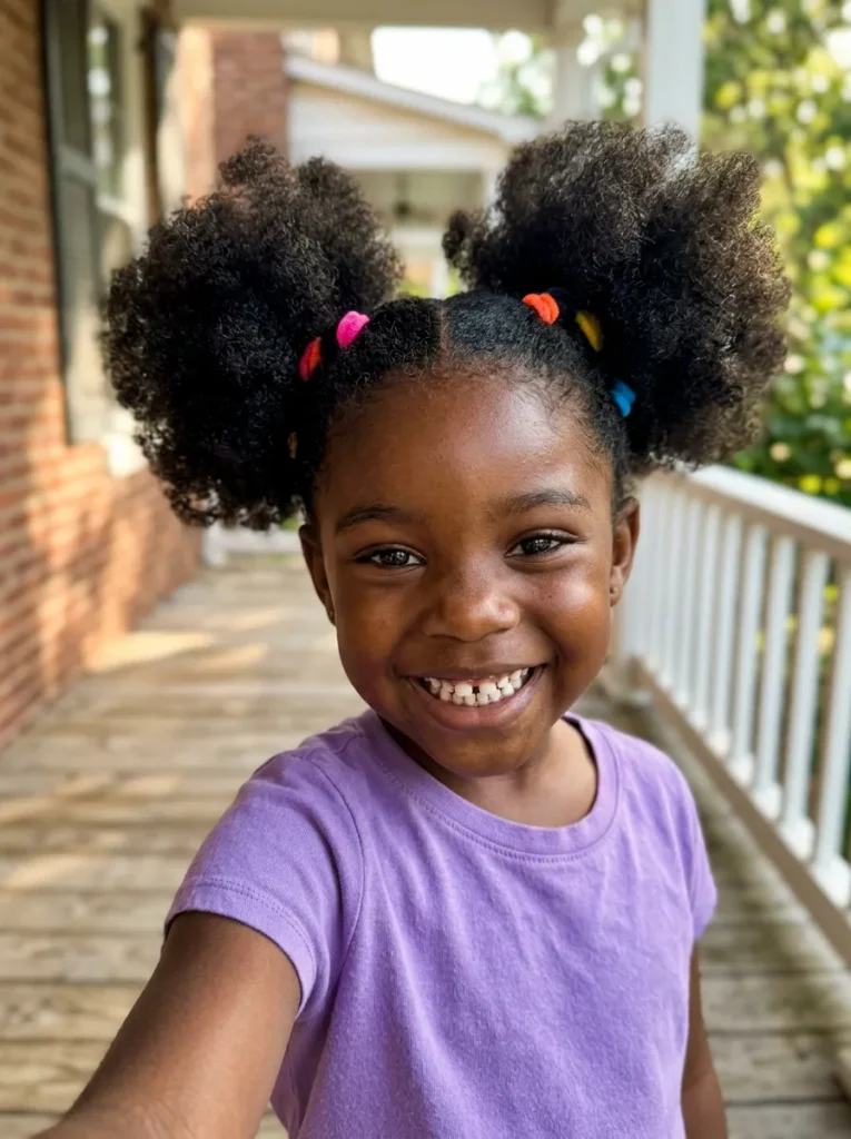 Double Puff Pigtails
