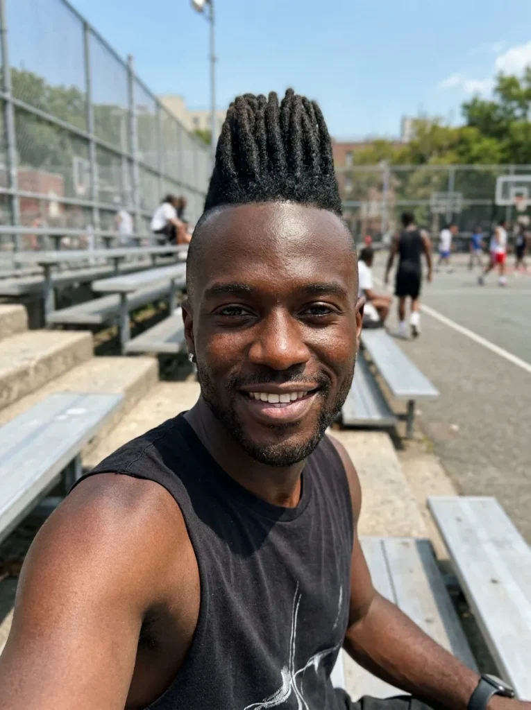 Dreadlock Mohawk Fade