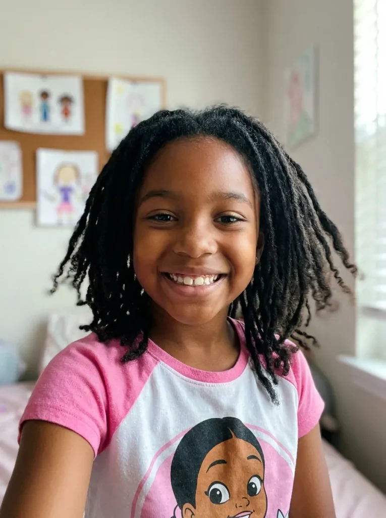 Easy Sisterlocks for Children