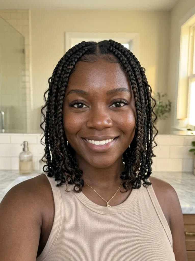 Face-Framing Braids
