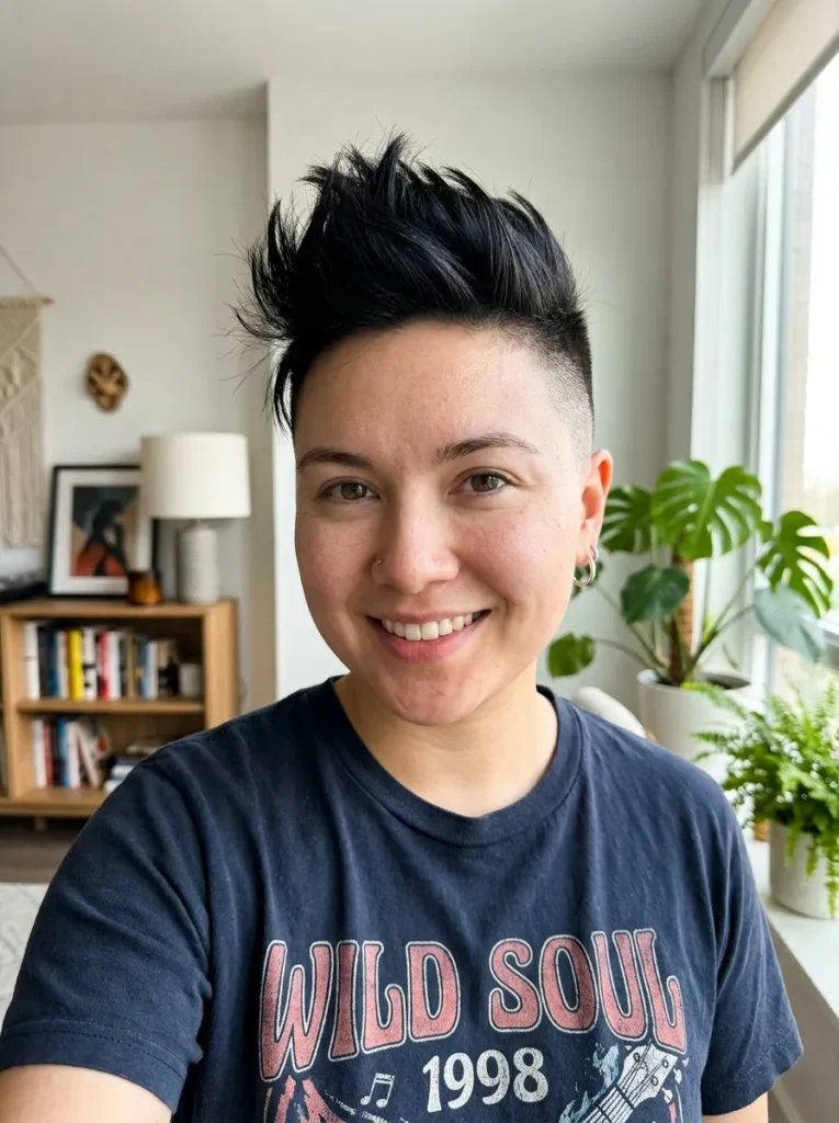 Faux Hawk Fade