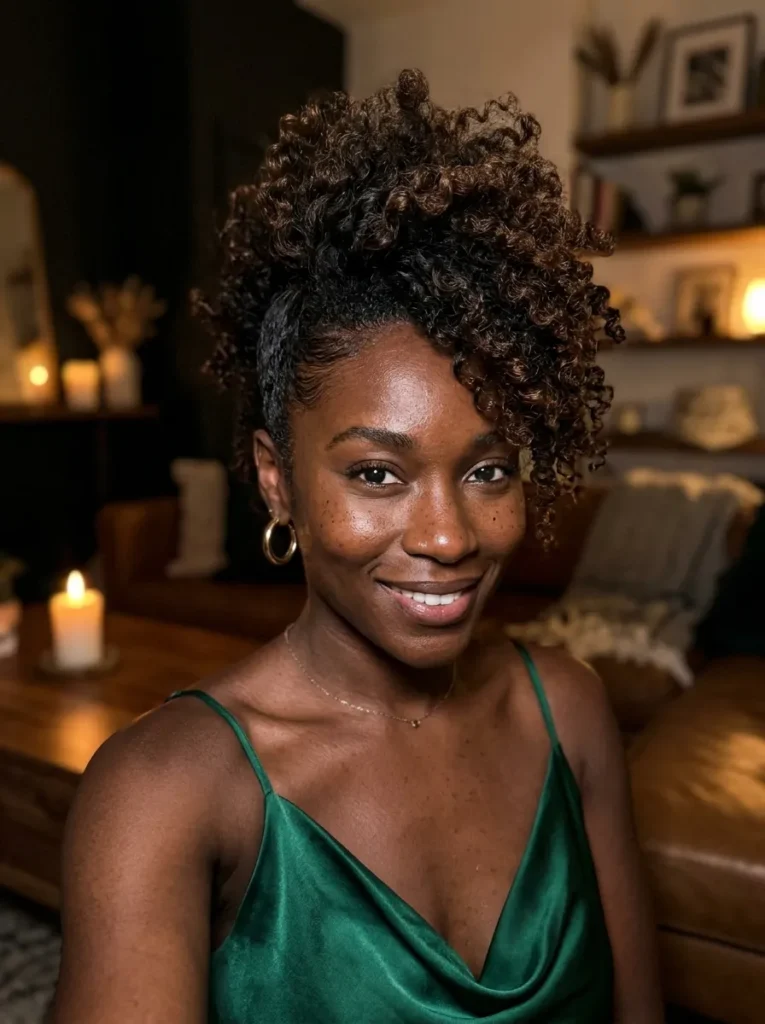 Faux Hawk Updo