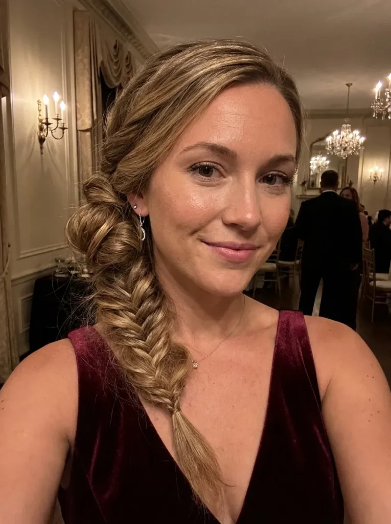 Fishtail Braided Bun