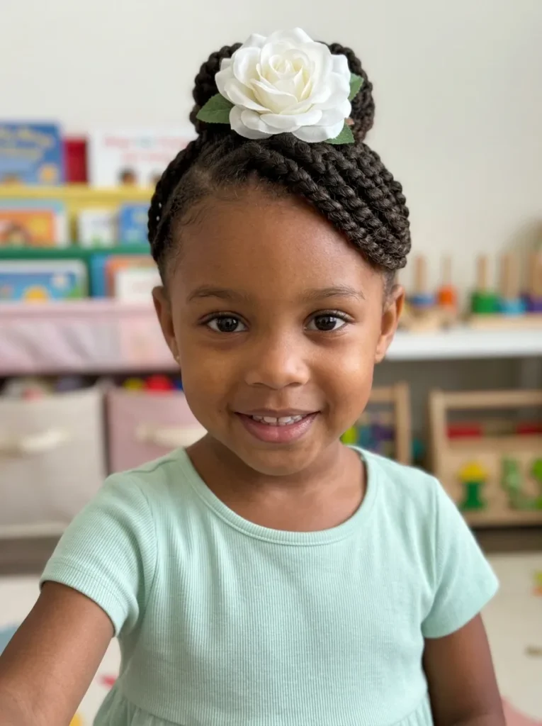 Flat Twist Updo