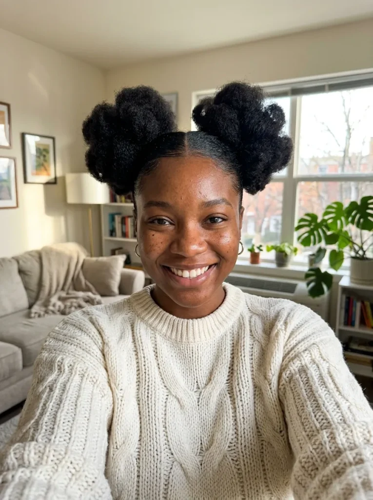 Fluffy Blowout Double Knots