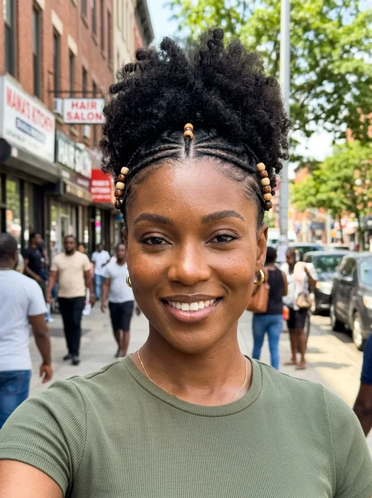 Fulani Braids High Ponytail