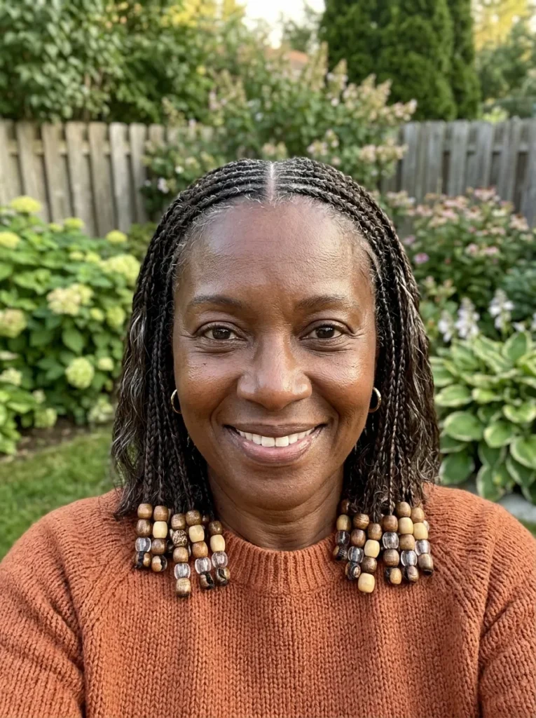 Fulani Braids with Beads