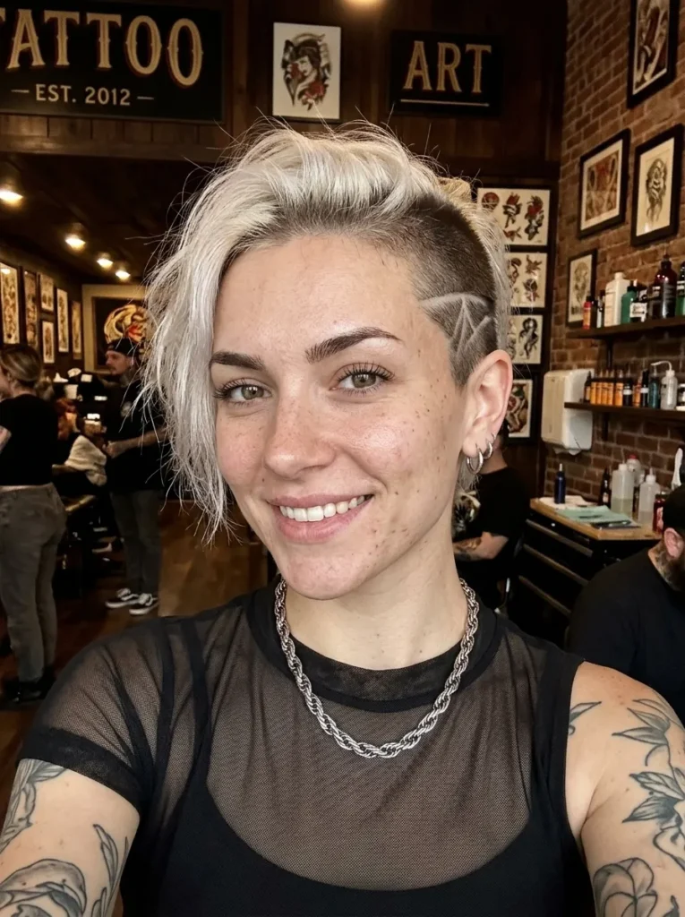 Geometric Pattern Undercut