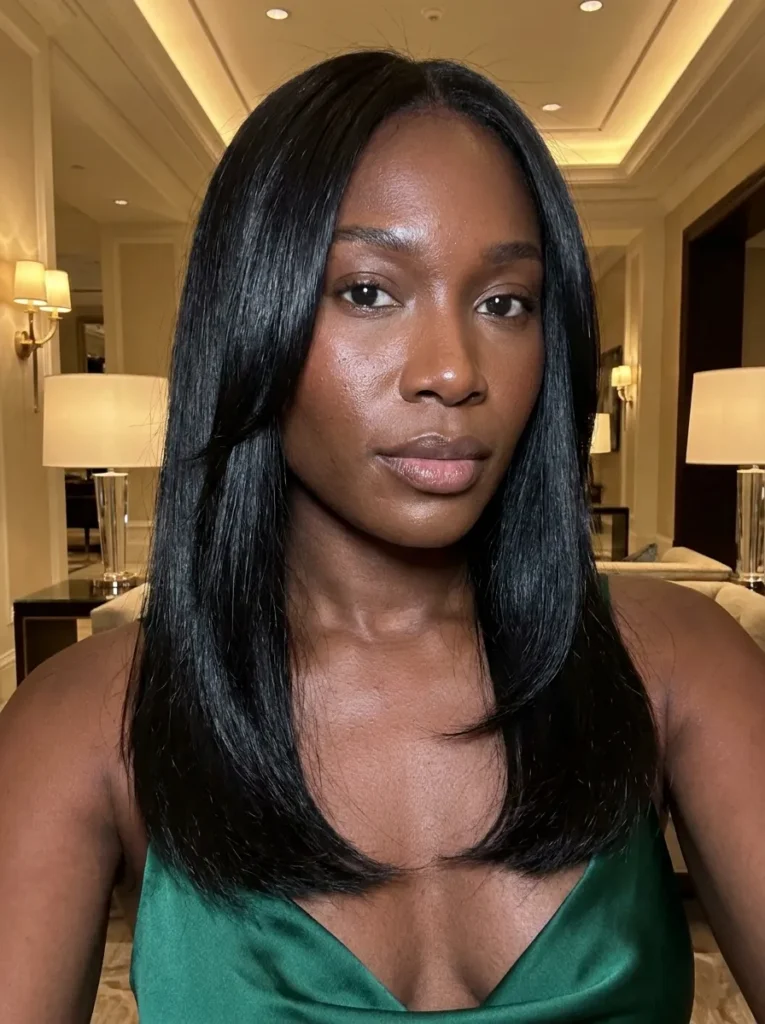 Glossy Glass Hair Finish