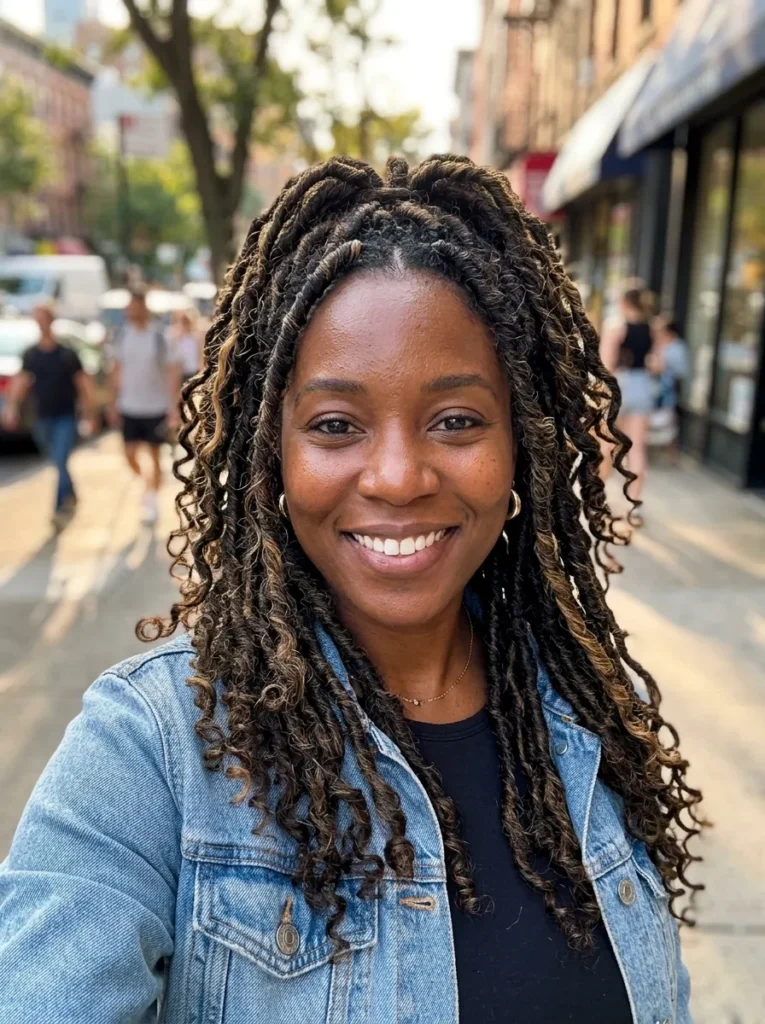 Goddess Faux Locs