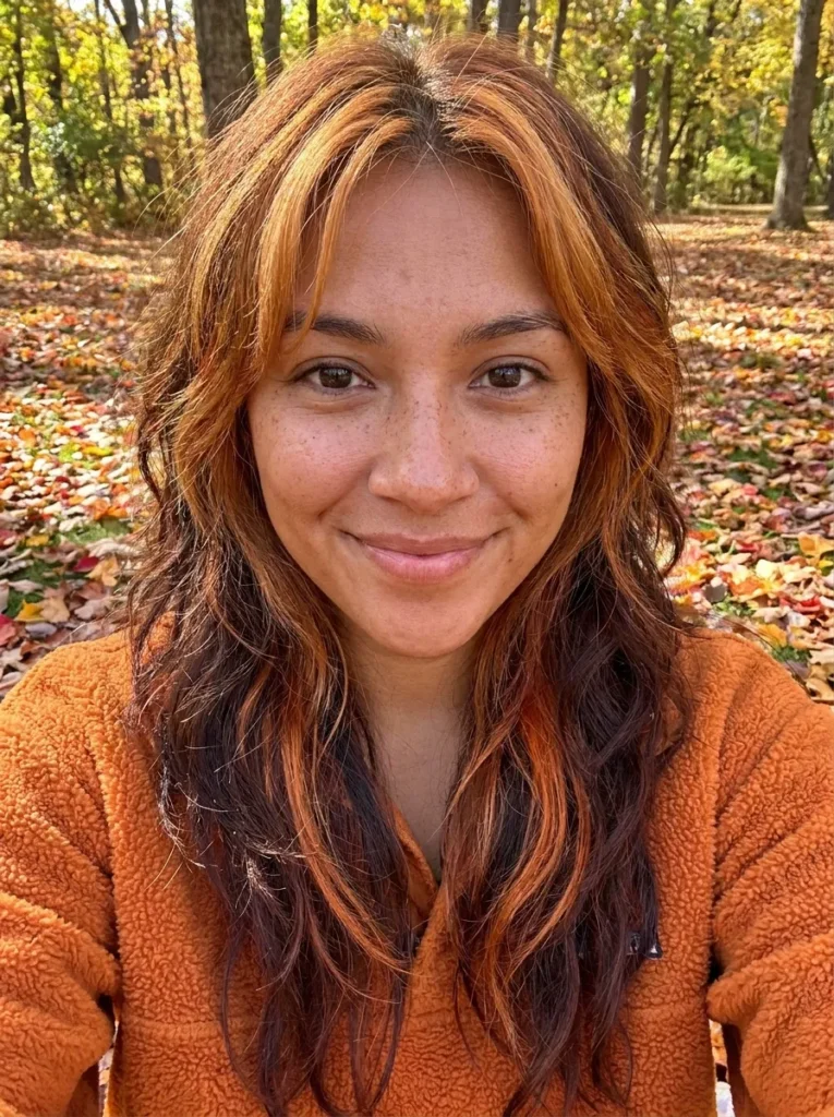 Golden Copper Face Frame