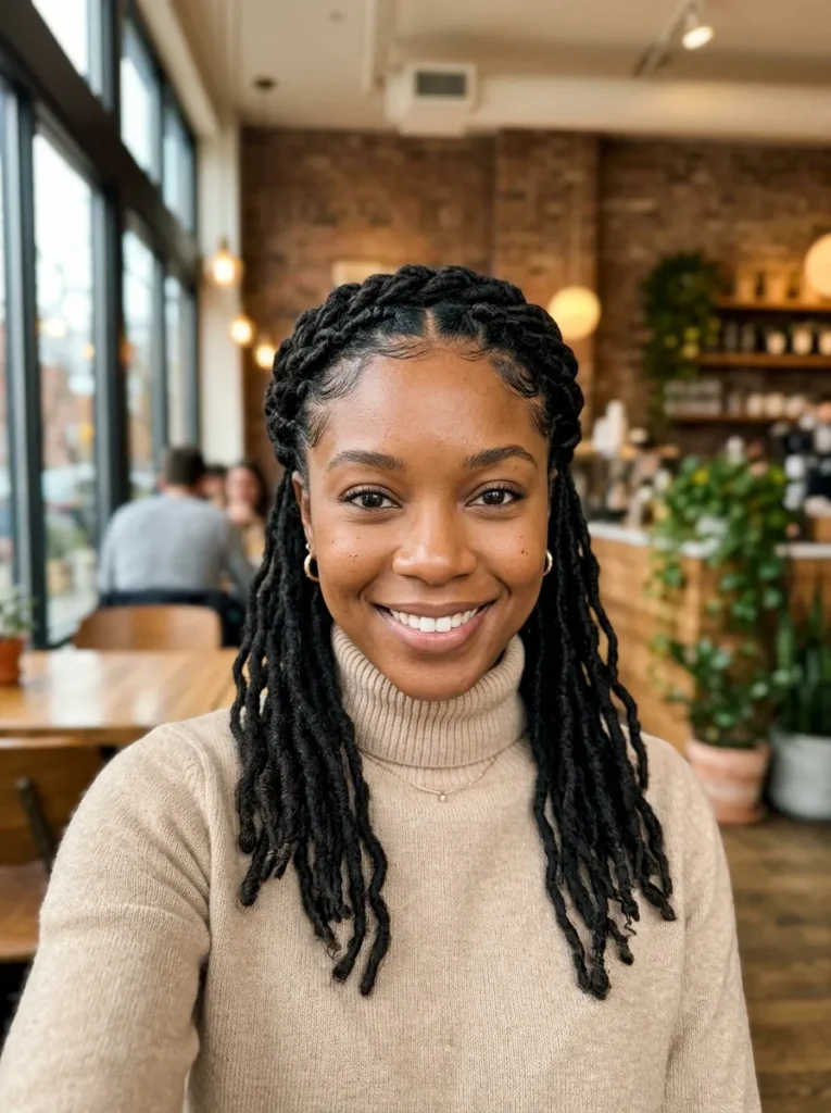 Half-Up Braided Crown