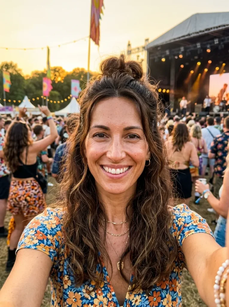 Half-Up Top Knot