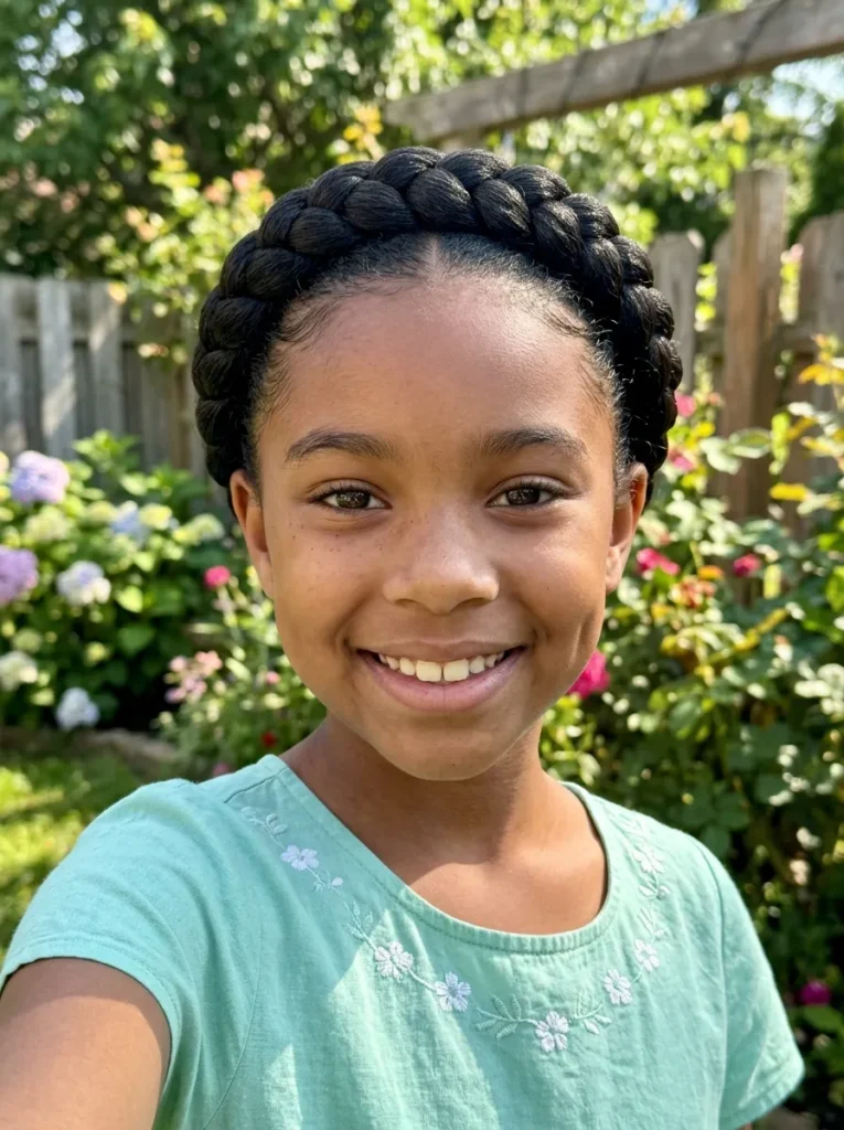 Halo Braid Crown