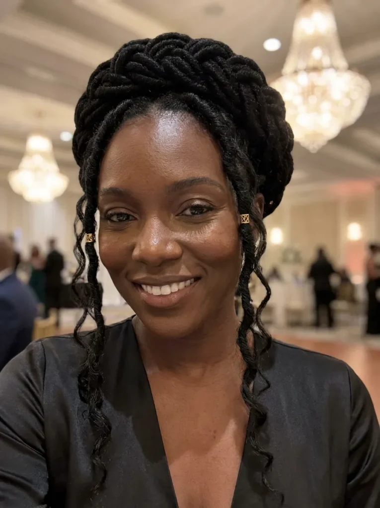 Halo Braid Locs