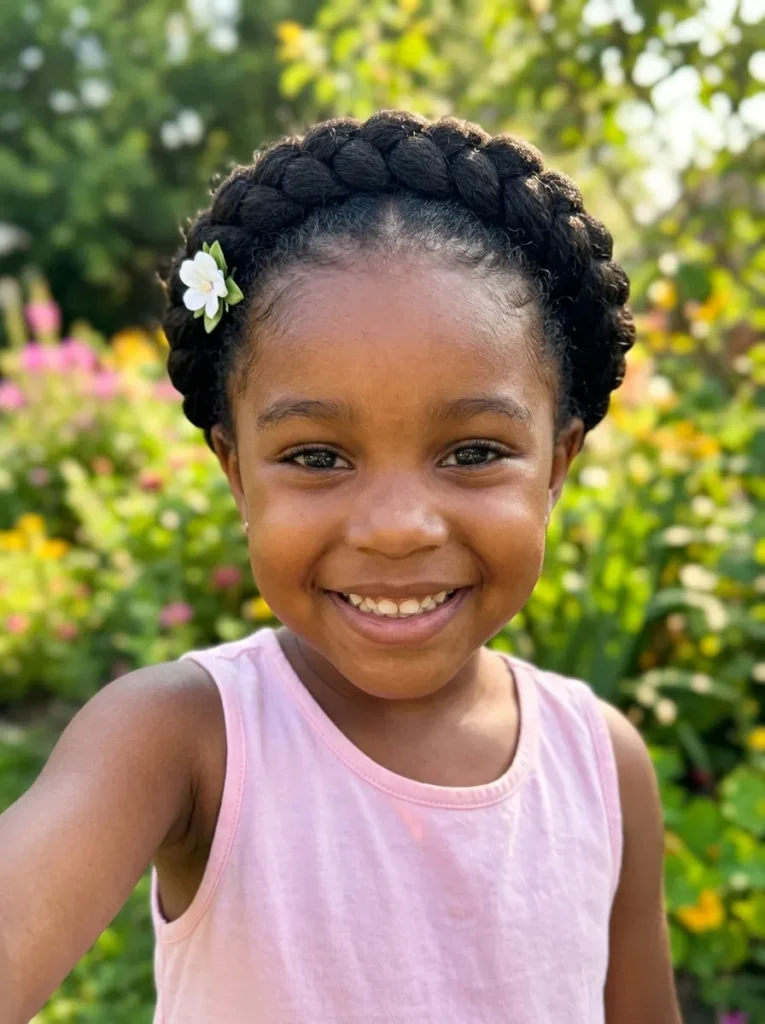 Halo Crown Braid