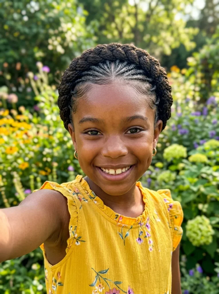 Halo Crown Braid