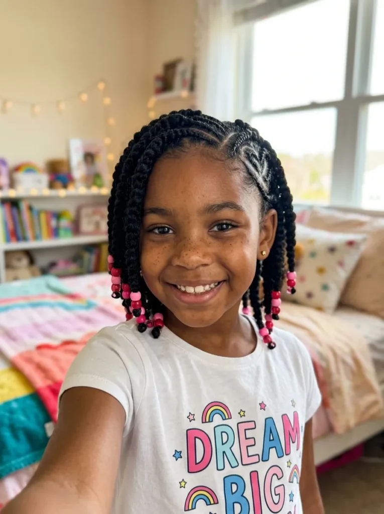 Heart Shaped Braids