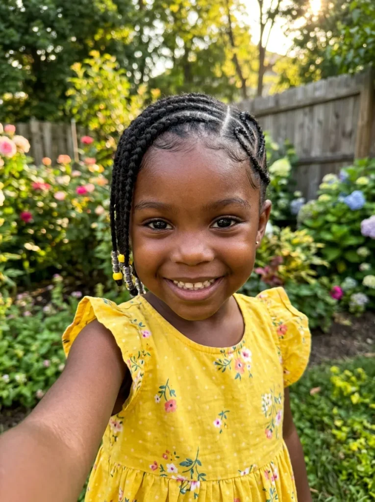 Heart Shaped Cornrows