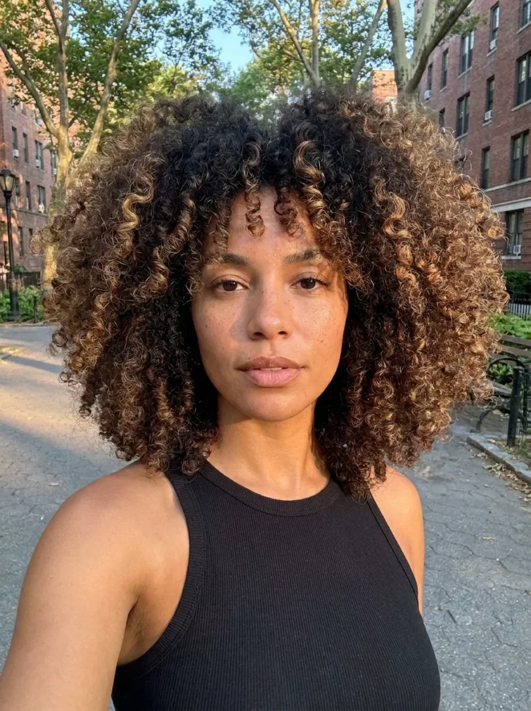 Heavily Layered Curls