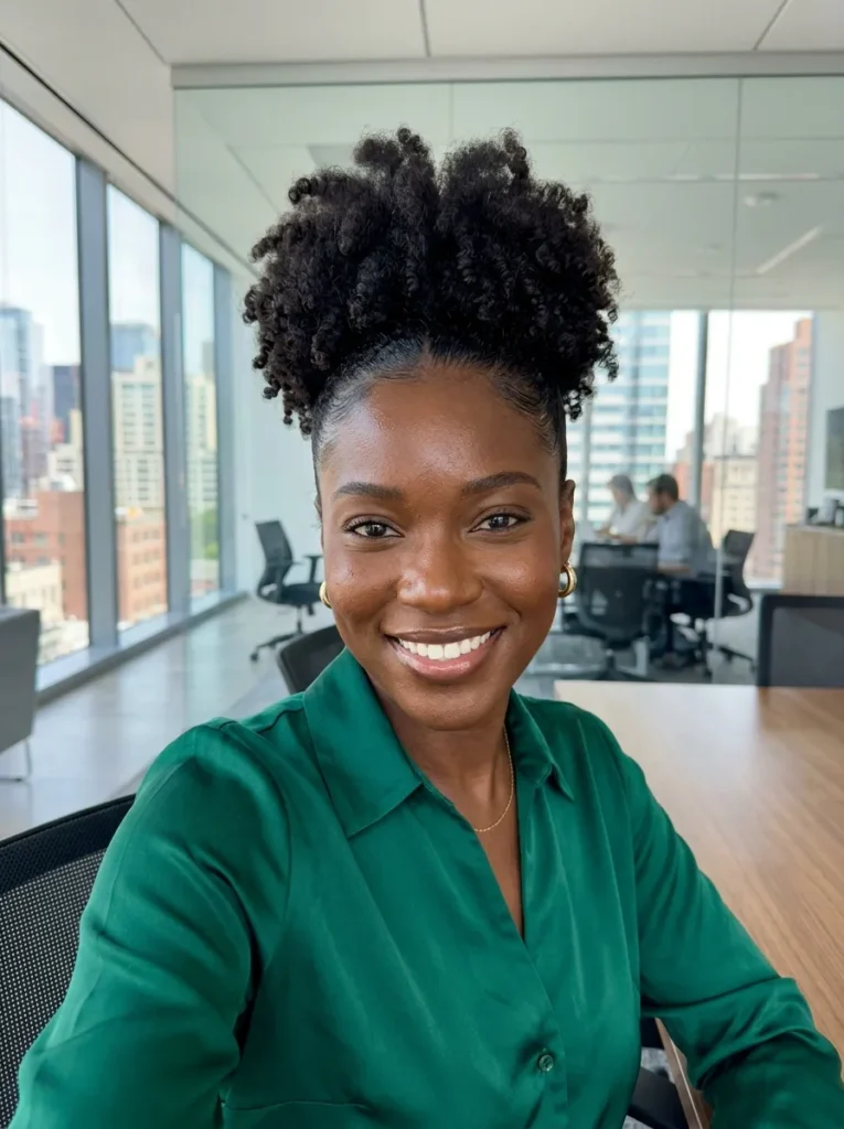 High Puff Updo
