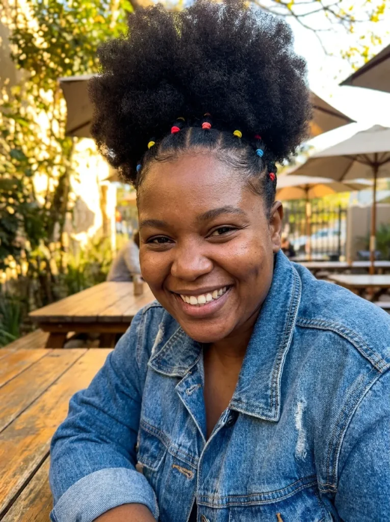 High Puff With Bands