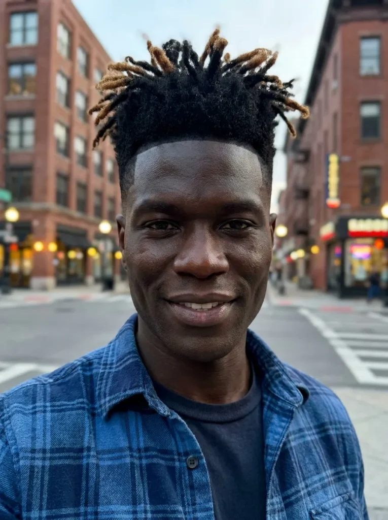 High Top Fade Dreads