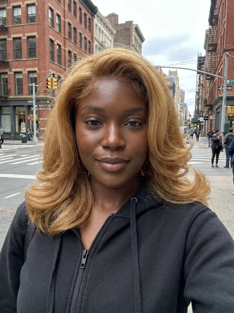 Honey Blonde Flippy Layers