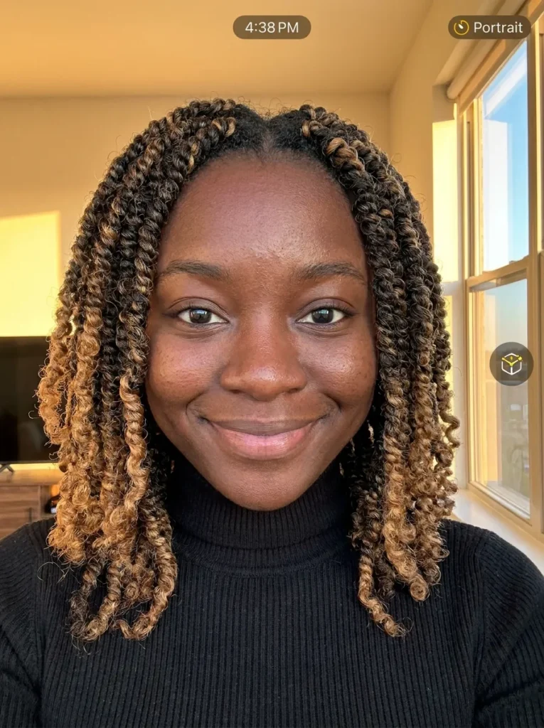 Honey Blonde Highlights Twists
