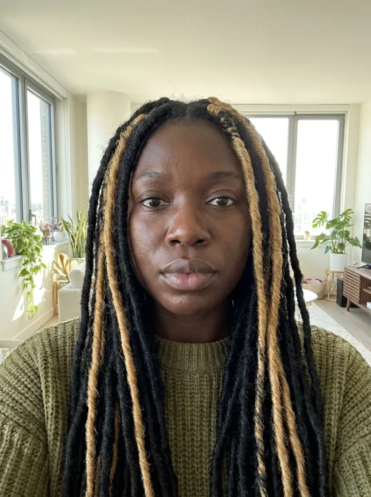 Honey Blonde Touched Locs