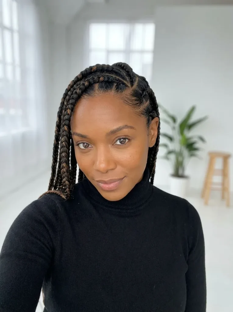 Jumbo Curved Braids