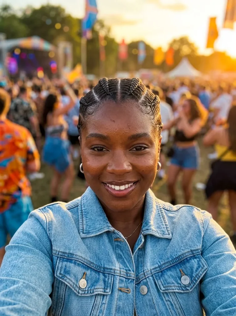 Jumbo Heart Cornrows