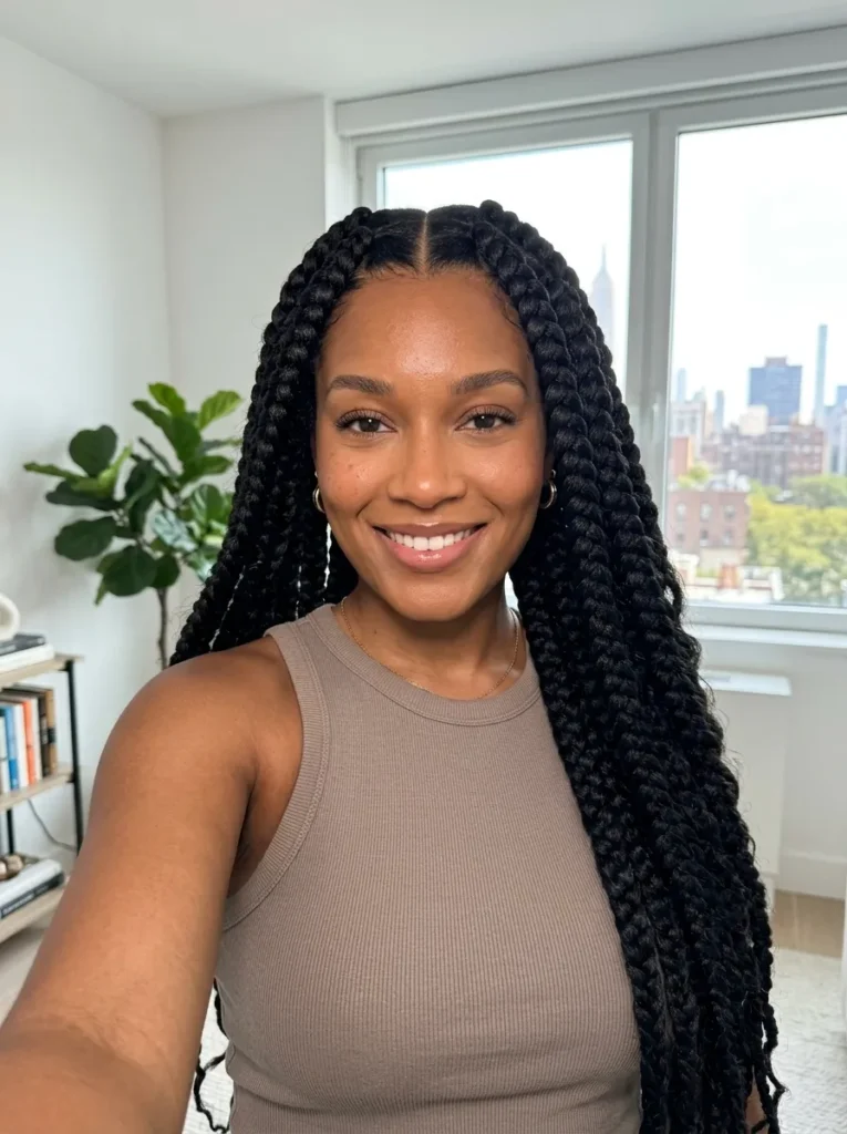 Jumbo Triangle Part Braids