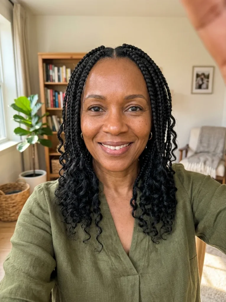 Knotless Goddess Braids