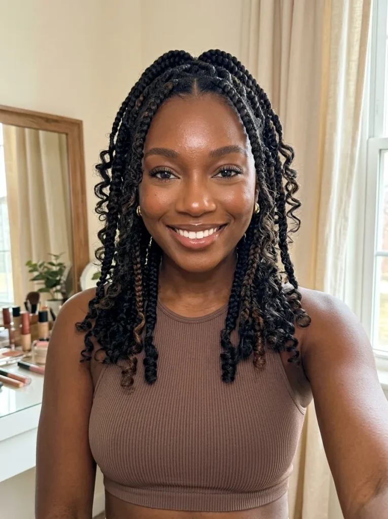 Layered Butterfly Braids