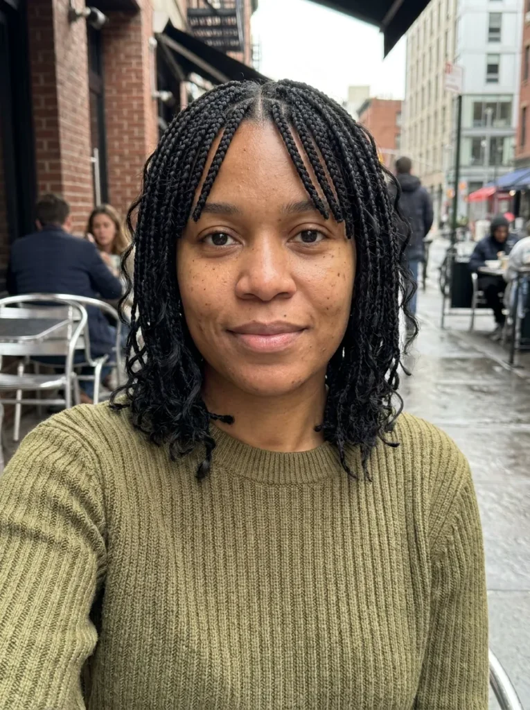 Layered Face Framing