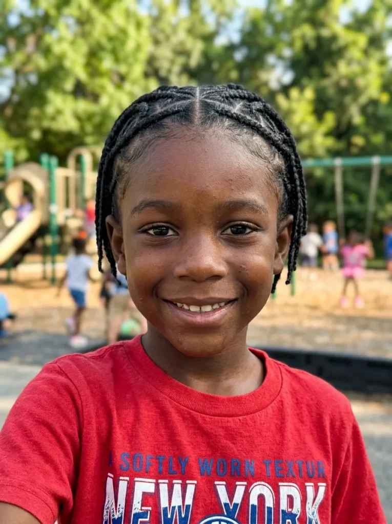 Little Boy Cornrows and Box Braids