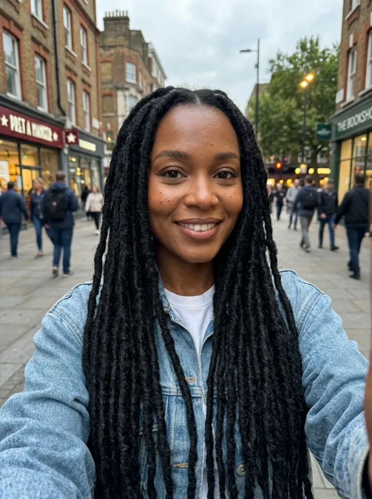 Long Faux Locs