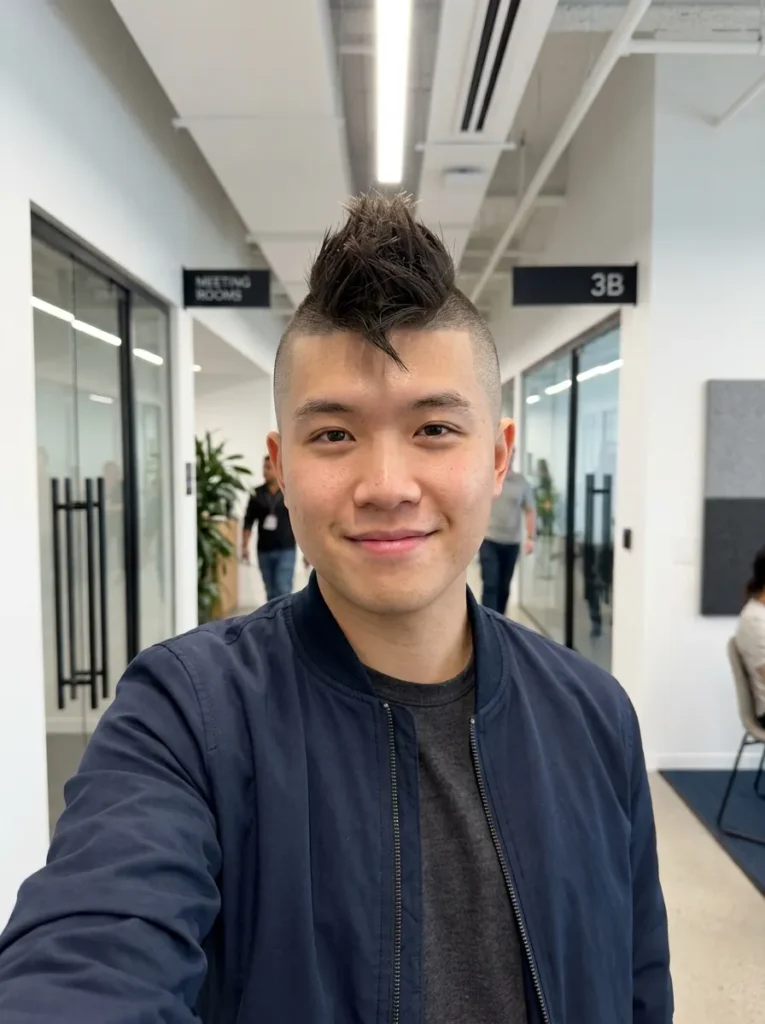Long Top Faux Hawk