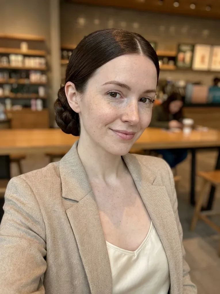 Low Braided Chignon