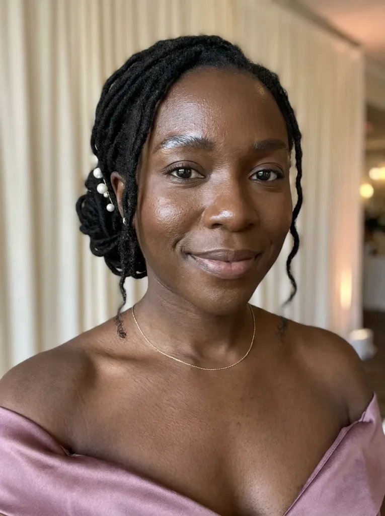 Low Loc Chignon