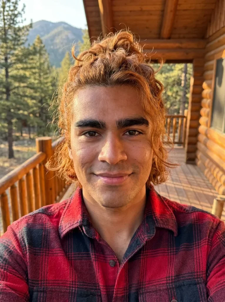 Messy Half-Up Top Knot